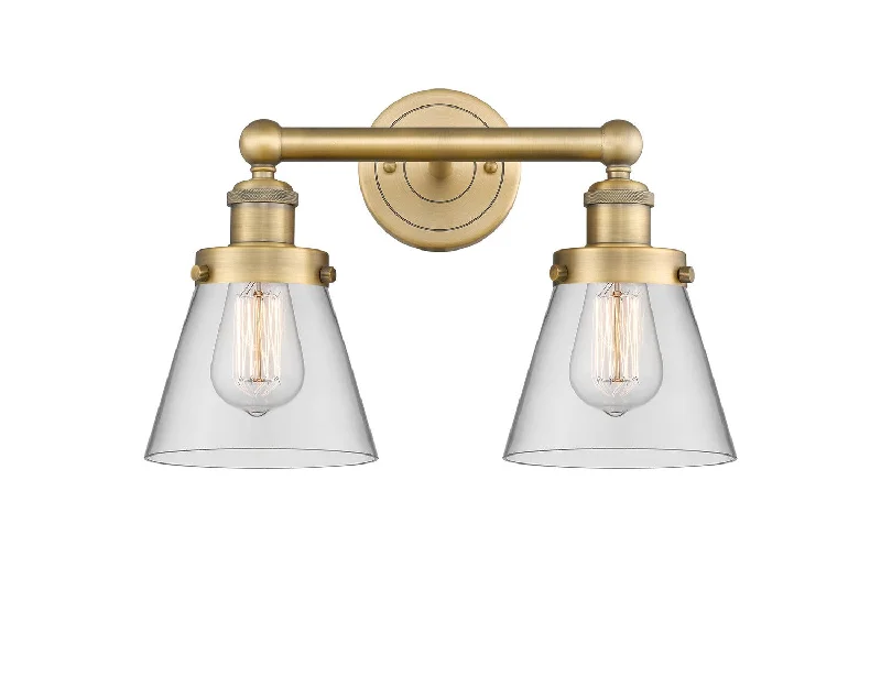 Industrial Lighting for Pharmaceutical ManufacturingEdison Two Light Bath Vanity