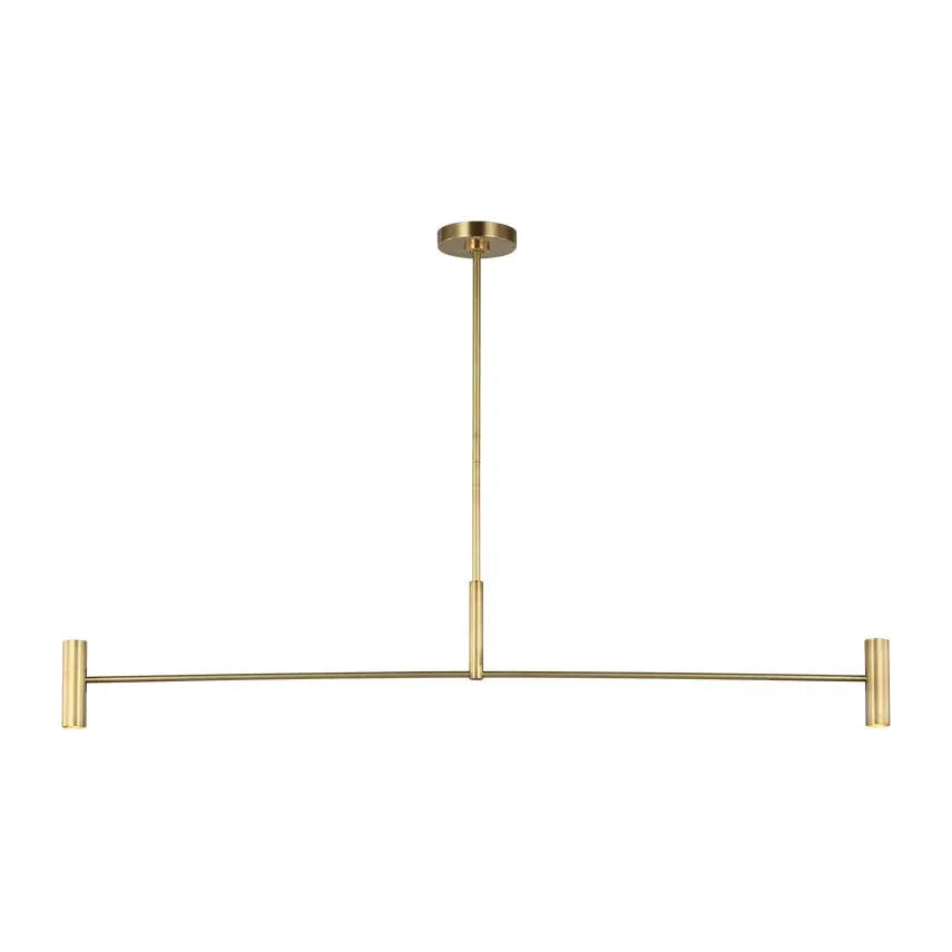 Smart track lighting with voice controlPonte Large Linear Chandelier