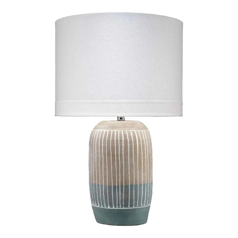 Track lighting with colored glass accentsFlagstaff Table Lamp