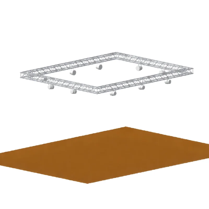 Track lighting with a long - lasting lifespanLighting Truss - Aerial Rectangle (For 4.5m x 3m floor area) Track lighting with a long - lasting lifespanLighting Truss - Aerial Rectangle (For 4.5m x 3m floor area)
