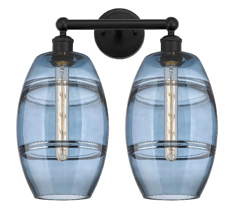 Waterproof Industrial Lighting for Wet AreasDowntown Urban Two Light Bath Vanity