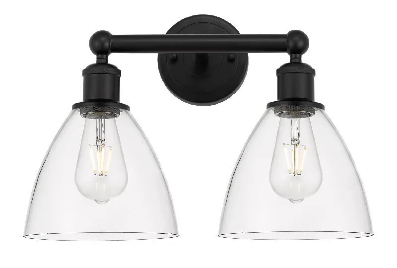 Industrial Exit Sign Lighting for Quick EvacuationEdison Two Light Bath Vanity