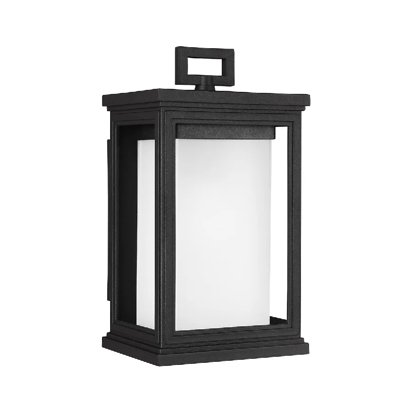 Track lighting for retail window displaysRoscoe Small/Medium/Large Wall Lantern - Textured Black Finish