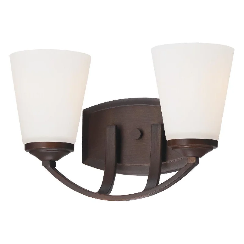 Industrial Ceiling - Mounted Lighting for Assembly PlantsOverland Park 13 In. 2 Lights Armed Sconce Bronze Finish Industrial Ceiling - Mounted Lighting for Assembly PlantsOverland Park 13 In. 2 Lights Armed Sconce Bronze Finish