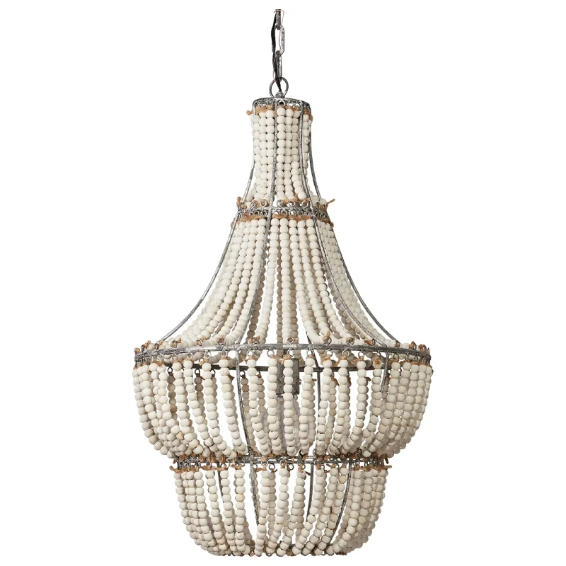 Rustic track lighting for farmhouse decorBlanca Chandelier