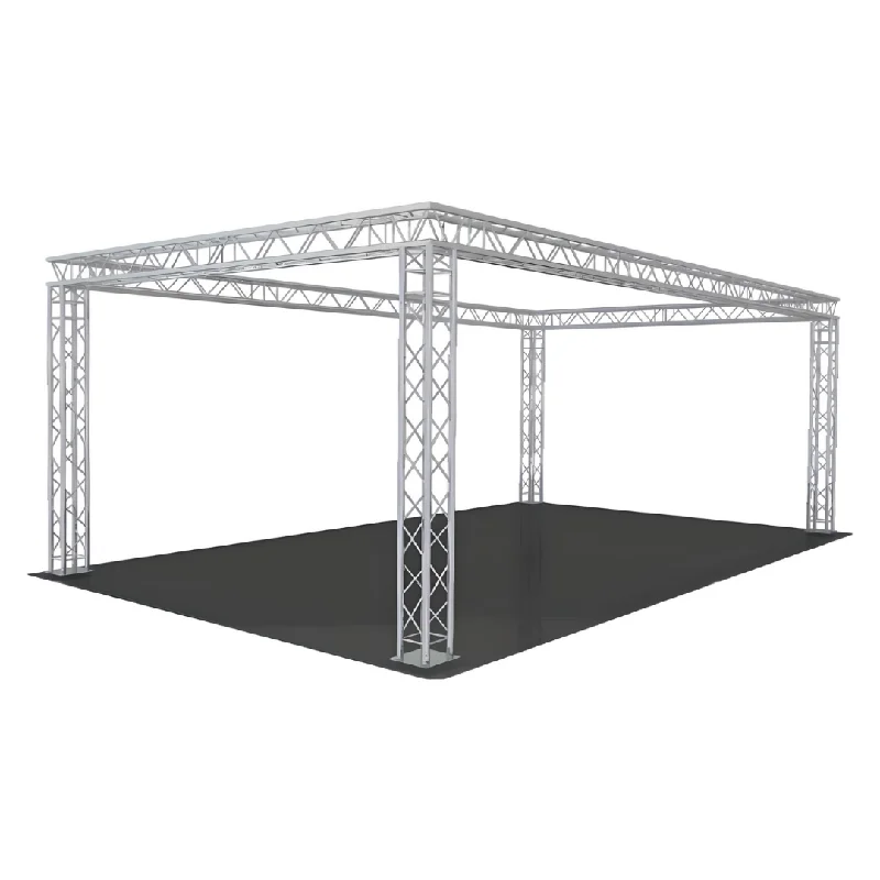 Track lighting with clear glass shadesLighting Truss Sets Quad (3x3m - 3x6m)