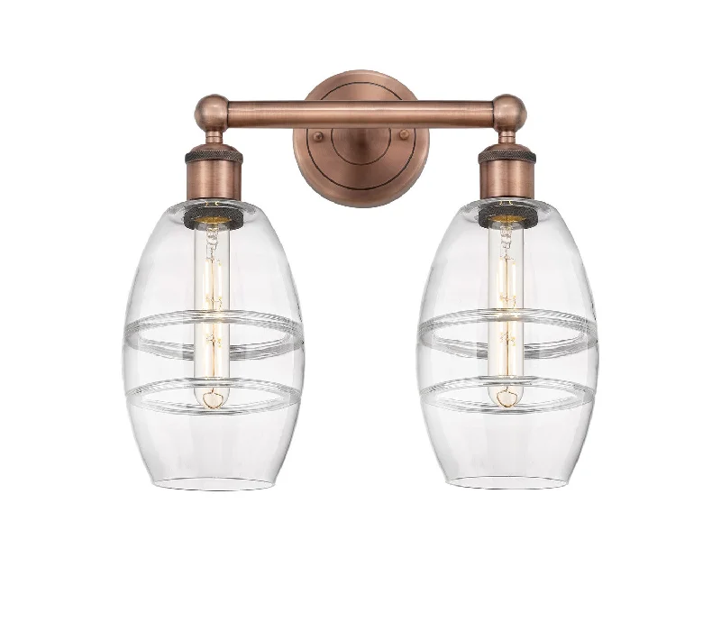 Industrial Task Lighting for Precision WorkstationsEdison Two Light Bath Vanity
