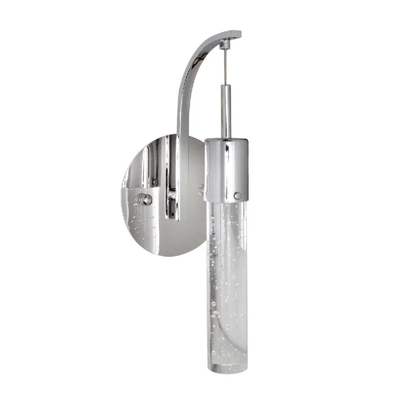 Industrial Flood Lighting for Outdoor Loading DocksFizz IV 14 in. LED Armed Sconce Chrome finish Industrial Flood Lighting for Outdoor Loading DocksFizz IV 14 in. LED Armed Sconce Chrome finish