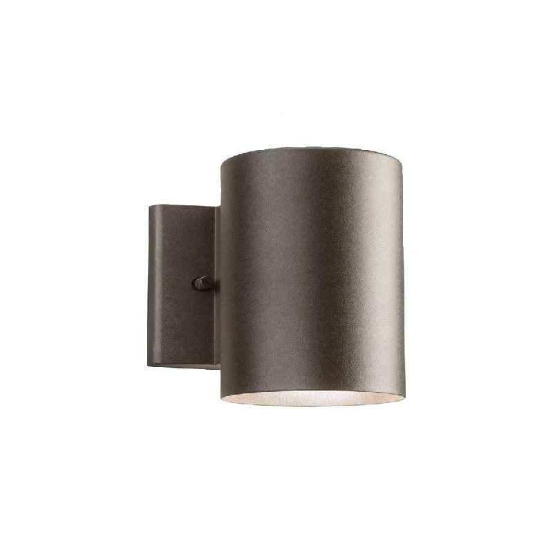Industrial Lighting for Furniture FactoriesCylinder 7'' LED Outdoor Wall Light, Up or Down, 350 Lumens, 3000K, Bronze Finish Industrial Lighting for Furniture FactoriesCylinder 7'' LED Outdoor Wall Light, Up or Down, 350 Lumens, 3000K, Bronze Finish