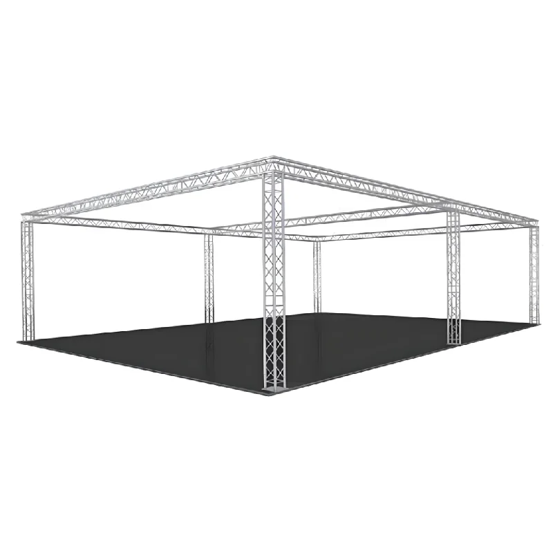 Track lighting for accentuating artworksLighting Truss (For 18m x 8m floor area - Build 66)