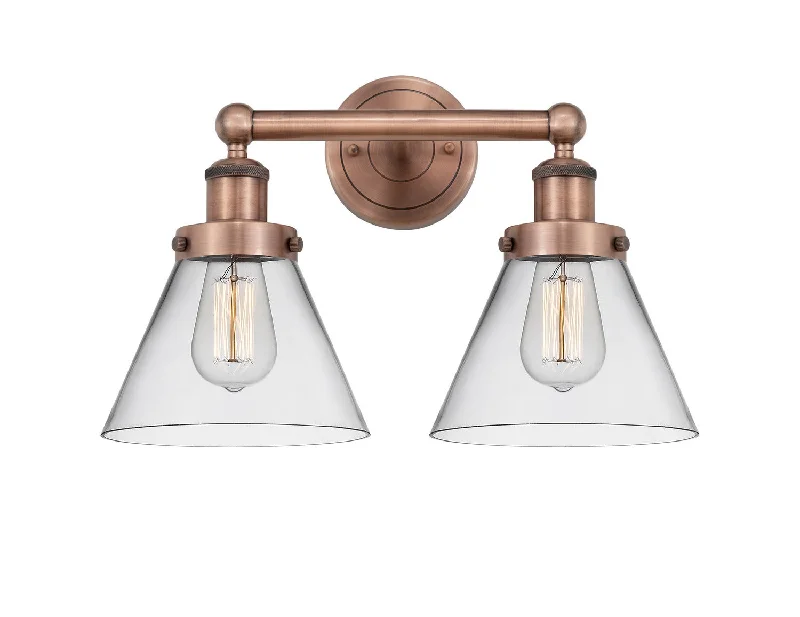 Industrial Lighting for Pharmaceutical ManufacturingEdison Two Light Bath Vanity