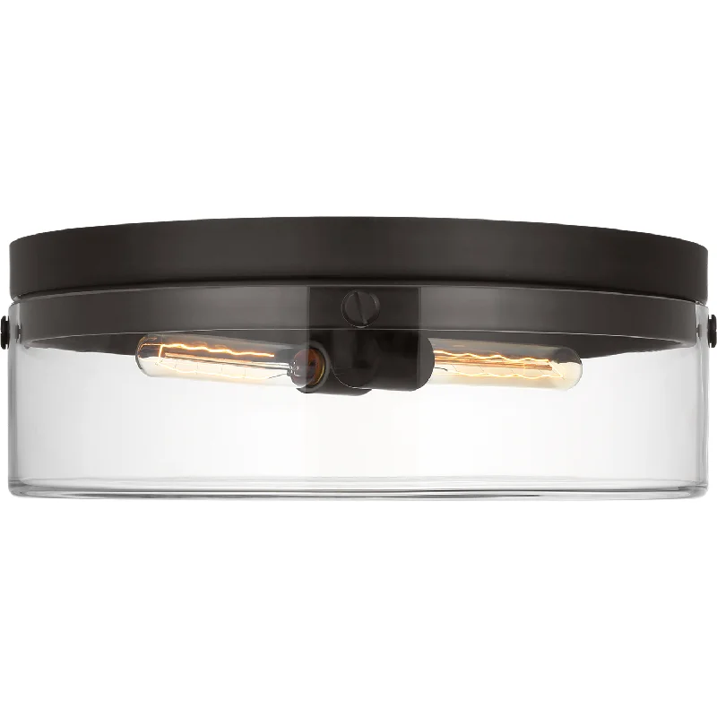 Dimmable track lighting for home officesGarrett Large Flush Mount