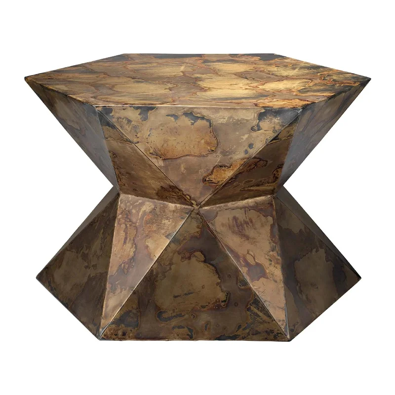Contemporary track lighting in black finishCrown Side Table