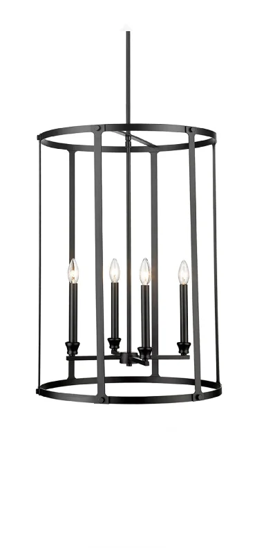 Chandeliers with Candle - Style Bulbs for a Classic AestheticChandeliers with Candle - Style Bulbs for a Classic Aesthetic17019-BK
