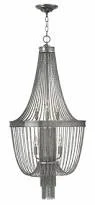 Chandeliers with Adjustable Height for Custom InstallationChandeliers with Adjustable Height for Custom Installation44305BNI - 6 Light Brushed Nickel Foyer Chandelier Chandeliers with Adjustable Height for Custom InstallationChandeliers with Adjustable Height for Custom Installation44305BNI - 6 Light Brushed Nickel Foyer Chandelier