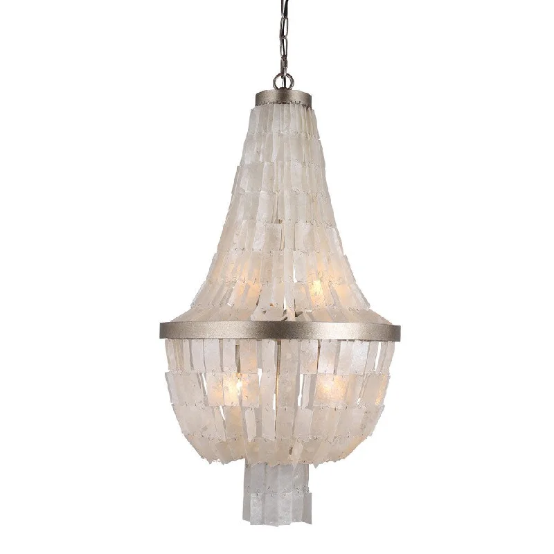 Mid - Century Modern Chandeliers for Vintage AppealMid - Century Modern Chandeliers for Vintage AppealAA Warehousing 3 Light Chandelier in Silvery Gold finish