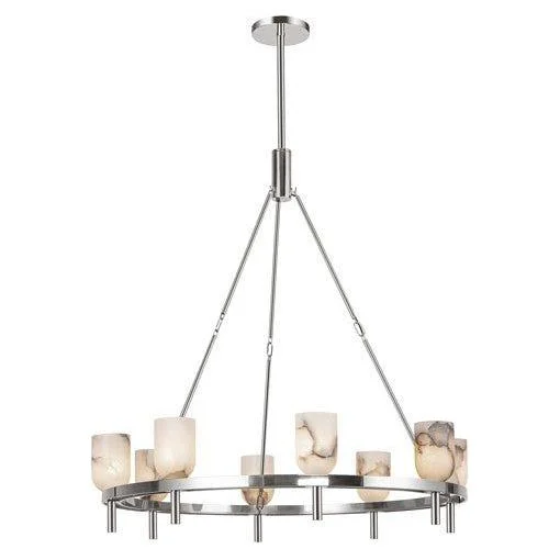 Chandeliers for Low Ceilings to Avoid OvercrowdingChandeliers for Low Ceilings to Avoid OvercrowdingLucian 8-Light 36" Chandelier