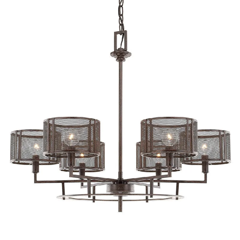 Chandeliers with Metal Frames in Silver FinishChandeliers with Metal Frames in Silver FinishBennett 6-light Russet Chandelier Chandeliers with Metal Frames in Silver FinishChandeliers with Metal Frames in Silver FinishBennett 6-light Russet Chandelier