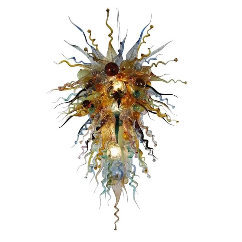 Small Chandeliers for Compact RoomsSmall Chandeliers for Compact RoomsChihuly Style Blown Glass Chandelier Multi Colored