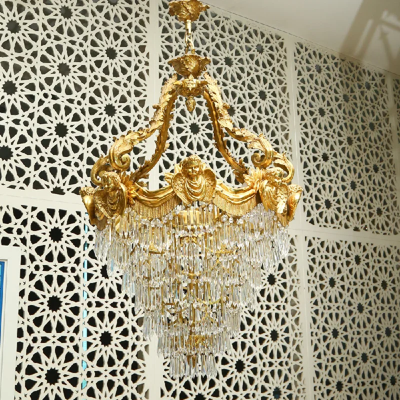 Chandeliers with Candle - Style Bulbs for a Classic AestheticChandeliers with Candle - Style Bulbs for a Classic AestheticChandelier Ir Vs8502-7 Basic