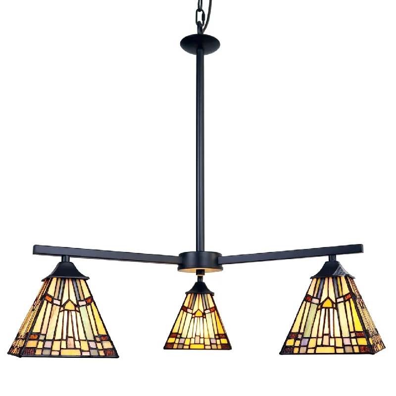 Art Deco Chandeliers for a Retro - Glam LookArt Deco Chandeliers for a Retro - Glam LookChloe Lighting Ch33293ms27-Ee3 Kinsey Mission Tiffany-Style Blackish Bronze 3 Light Mini Chandelier 27" Wide Art Deco Chandeliers for a Retro - Glam LookArt Deco Chandeliers for a Retro - Glam LookChloe Lighting Ch33293ms27-Ee3 Kinsey Mission Tiffany-Style Blackish Bronze 3 Light Mini Chandelier 27" Wide
