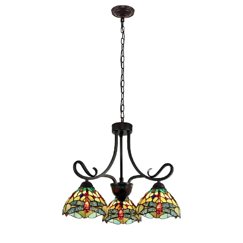 Chandeliers for Dining Rooms to Set the Mood for MealsChandeliers for Dining Rooms to Set the Mood for MealsChloe Lighting Ch3t471gd24-Dd3 Empress Dragonfly Tiffany-Style Dark Bronze 3 Light Mini Chandelier 24" Wide
