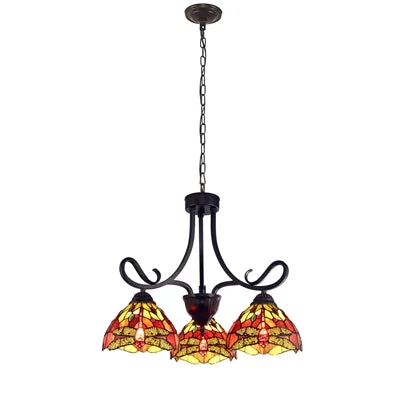 Chandeliers for Low Ceilings to Avoid OvercrowdingChandeliers for Low Ceilings to Avoid OvercrowdingChloe Lighting Ch3t471rd24-Dd3 Empress Dragonfly Tiffany-Style Dark Bronze 3 Light Mini Chandelier 24" Wide
