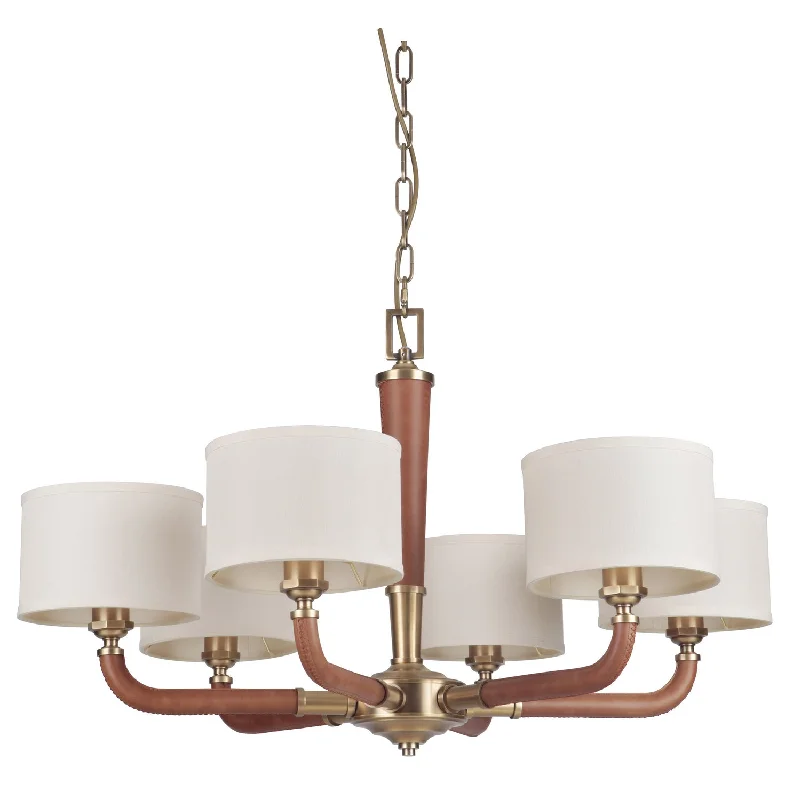 Minimalist Chandeliers for Sleek and Simple InteriorsMinimalist Chandeliers for Sleek and Simple InteriorsCraftmade Huxley - Gallery 48126-VB Chandelier Light - Vintage Brass