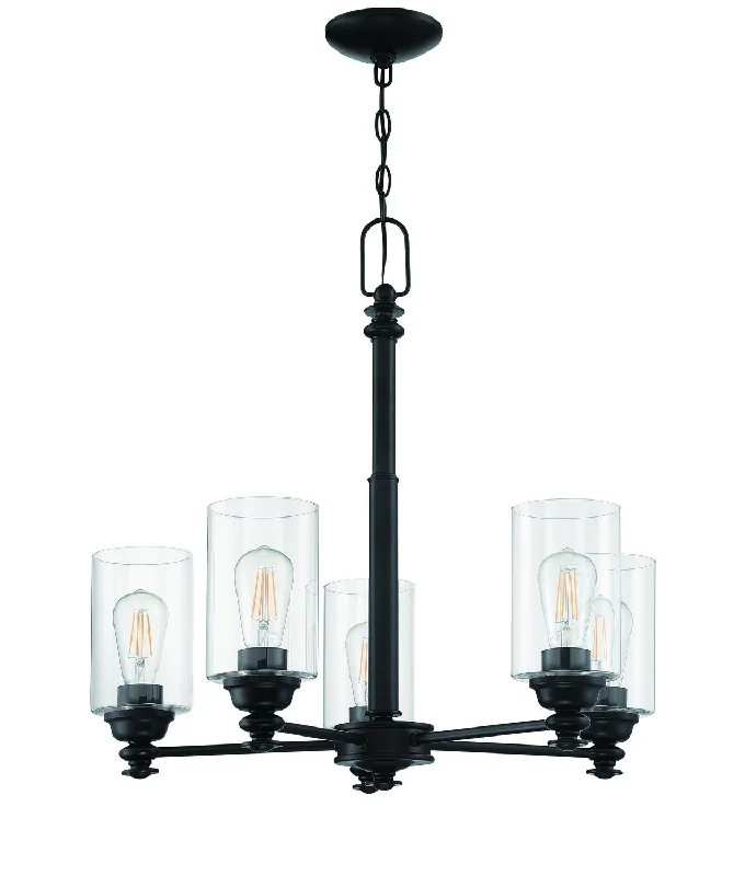 Oversized Chandeliers as a Statement Piece in Living RoomsOversized Chandeliers as a Statement Piece in Living RoomsCraftmade Dardyn 49825-FB-C Chandelier Light - Flat Black