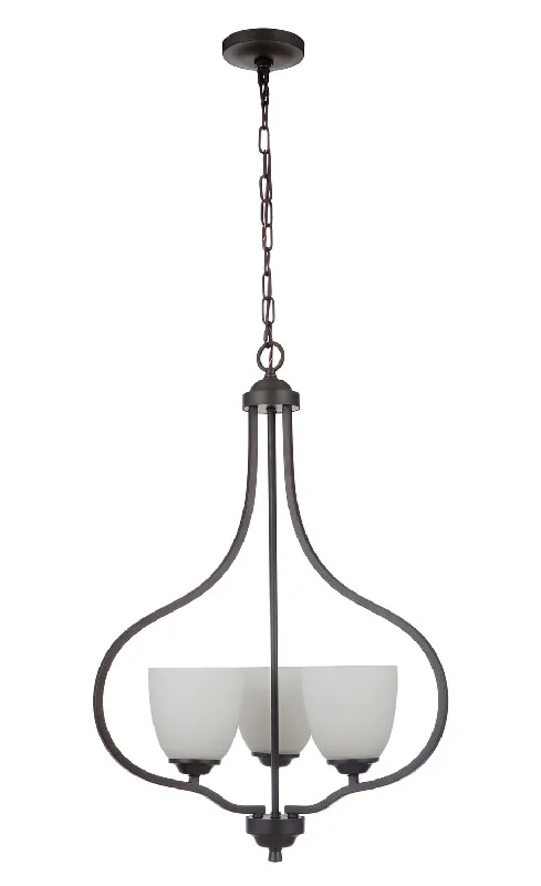Chandeliers with Metal Frames in Bronze FinishChandeliers with Metal Frames in Bronze FinishCraftmade Serene 49933-ESP-WG Chandelier Light - Espresso