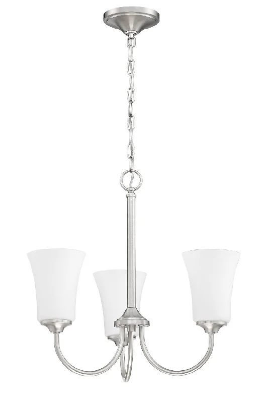 Chandeliers with Sputnik - Style Design for a Futuristic VibeChandeliers with Sputnik - Style Design for a Futuristic VibeCraftmade Gwyneth 50423-BNK-WG Chandelier Light - Brushed Polished Nickel