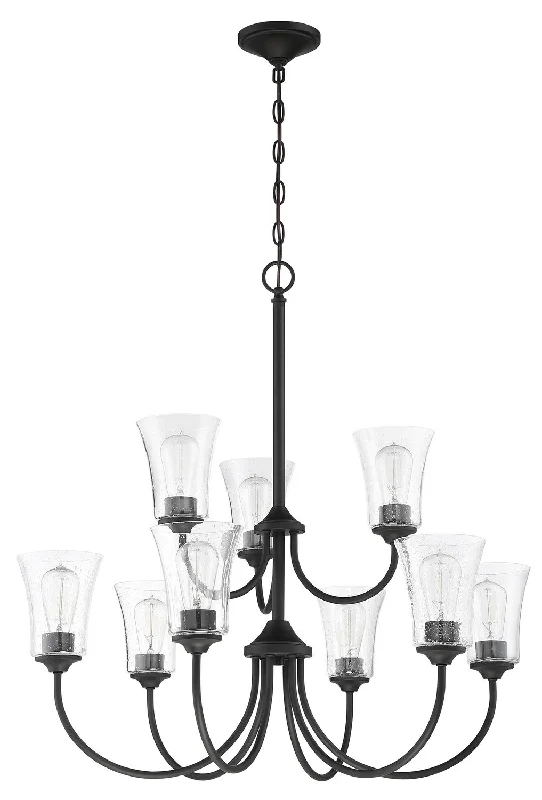 Chandeliers with Dimmable Lights for Ambiance ControlChandeliers with Dimmable Lights for Ambiance ControlCraftmade Gwyneth 50429-FB Chandelier Light - Flat Black