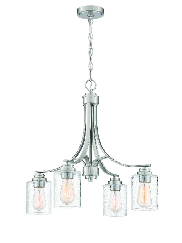 Chandeliers with Multiple Lights for Maximum IlluminationChandeliers with Multiple Lights for Maximum IlluminationCraftmade Bolden 50524-BNK Chandelier Light - Brushed Polished Nickel Chandeliers with Multiple Lights for Maximum IlluminationChandeliers with Multiple Lights for Maximum IlluminationCraftmade Bolden 50524-BNK Chandelier Light - Brushed Polished Nickel