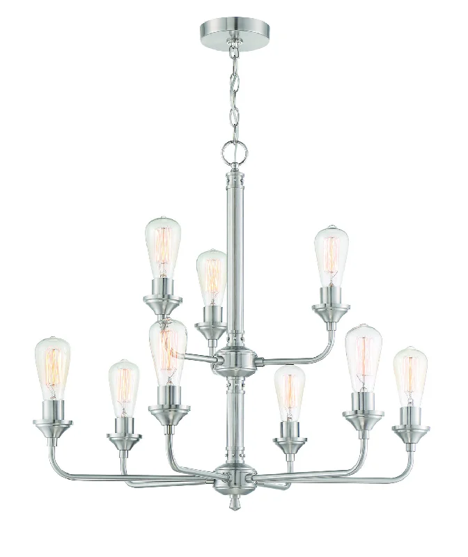Chandeliers with Metal Frames in Black FinishChandeliers with Metal Frames in Black FinishCraftmade Bridgestone 53029-BNK Chandelier Light - Brushed Polished Nickel Chandeliers with Metal Frames in Black FinishChandeliers with Metal Frames in Black FinishCraftmade Bridgestone 53029-BNK Chandelier Light - Brushed Polished Nickel