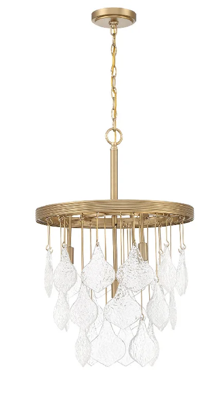 Chandeliers with Colored Glass for a Splash of ColorChandeliers with Colored Glass for a Splash of ColorCraftmade Vesi P980SB4 Chandelier Light - Satin Brass Chandeliers with Colored Glass for a Splash of ColorChandeliers with Colored Glass for a Splash of ColorCraftmade Vesi P980SB4 Chandelier Light - Satin Brass
