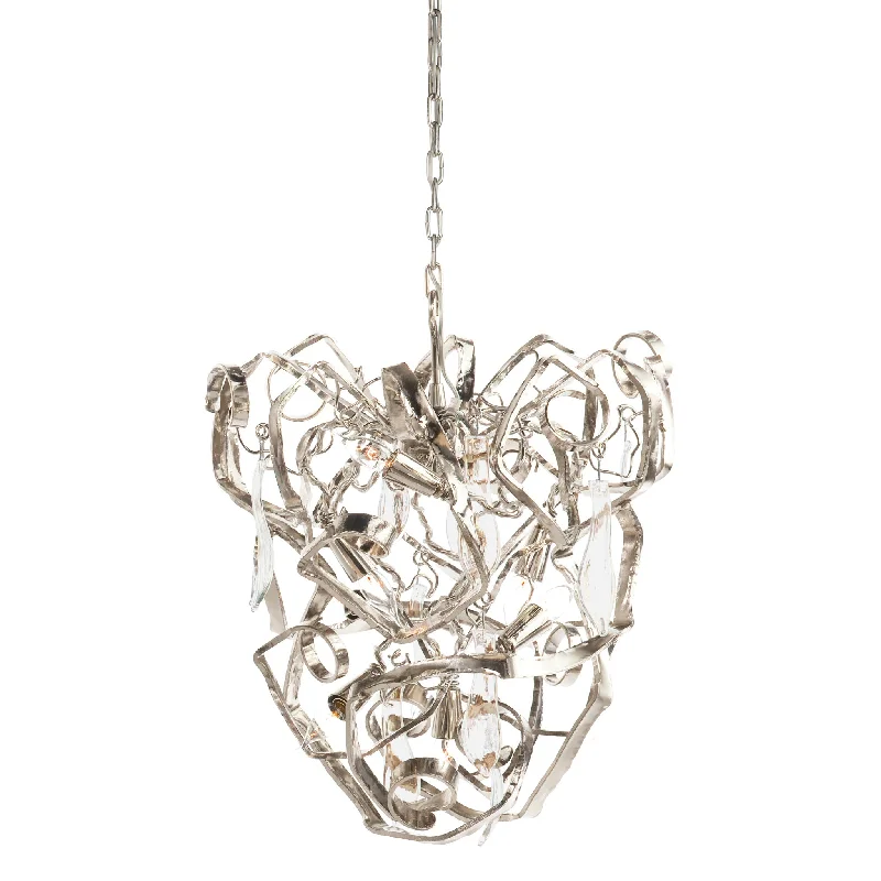 Chandeliers with Metal Frames in Copper FinishChandeliers with Metal Frames in Copper FinishDelphinium Conical Chandelier