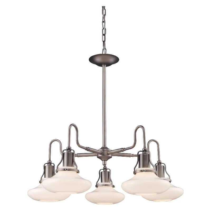 Modern Crystal Chandeliers for Contemporary HomesModern Crystal Chandeliers for Contemporary HomesCentennial Park 5-Light Chandelier