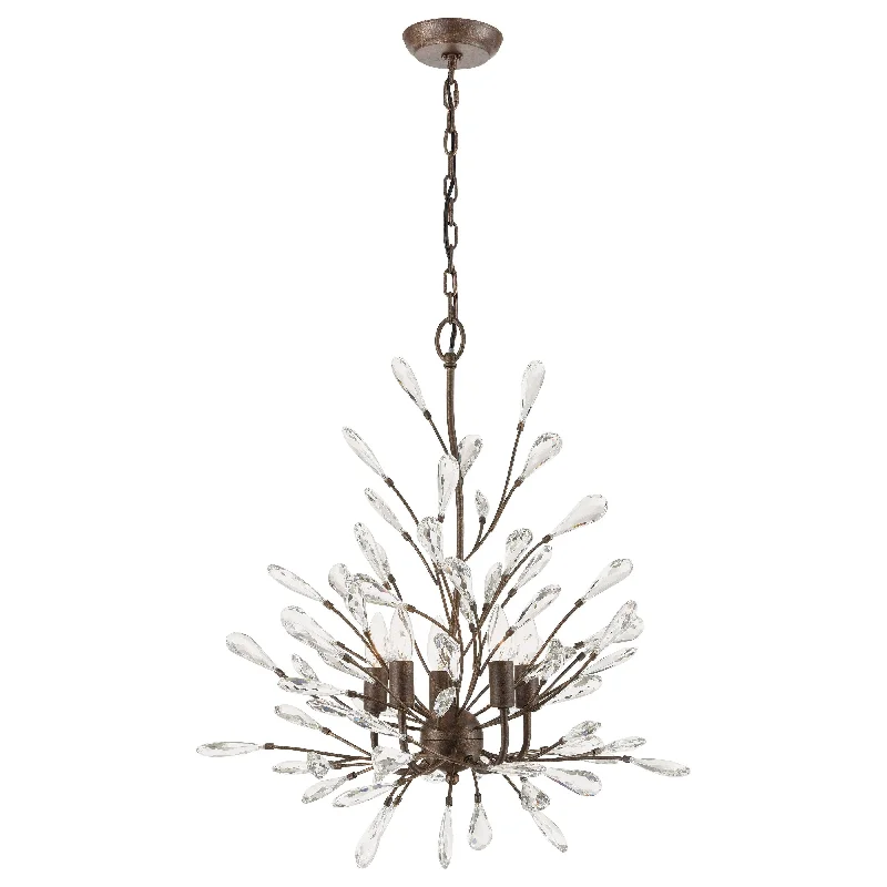 Mid - Century Modern Chandeliers for Vintage AppealMid - Century Modern Chandeliers for Vintage AppealCrislett 25" Wide 5-Light Chandelier