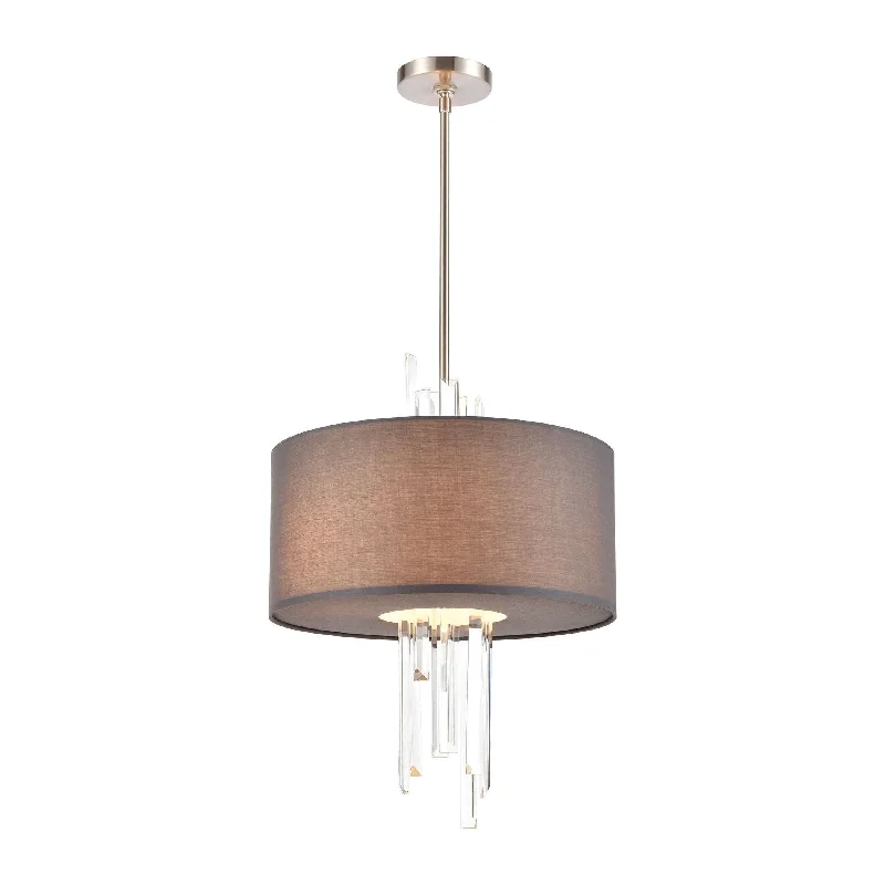 Chandeliers with Frosted Glass for a Softer Light DiffusionChandeliers with Frosted Glass for a Softer Light DiffusionCrystal Falls 16" Wide 3-Light Chandelier