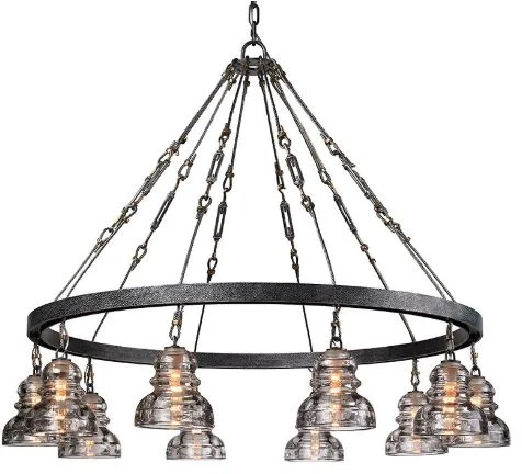 Chandeliers for Low Ceilings to Avoid OvercrowdingChandeliers for Low Ceilings to Avoid OvercrowdingF3137 - 10 Light Menlo Park Chandelier