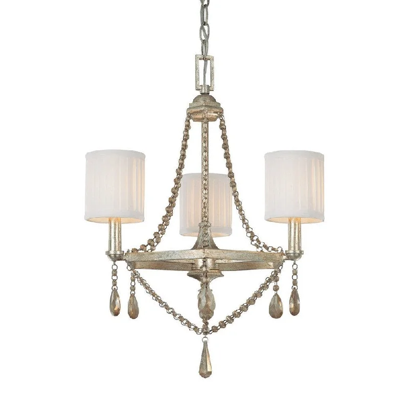 Chandeliers for Dining Rooms to Set the Mood for MealsChandeliers for Dining Rooms to Set the Mood for MealsFifth Avenue 3-light Winter Gold Chandelier - Winter Gold