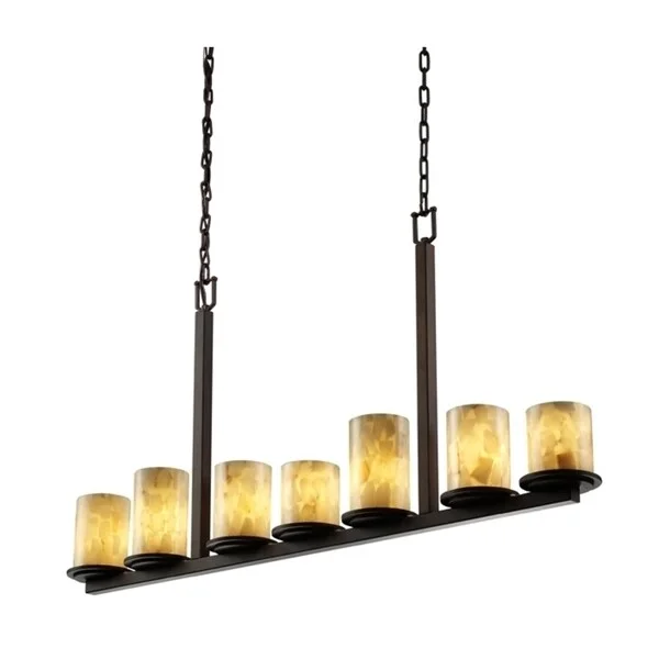Victorian - Inspired Chandeliers with Ornate DetailsVictorian - Inspired Chandeliers with Ornate DetailsJustice Design Alabaster Rocks Dakota 7-light Dark Bronze Chandelier, Cylinder - Flat Rim Shade Victorian - Inspired Chandeliers with Ornate DetailsVictorian - Inspired Chandeliers with Ornate DetailsJustice Design Alabaster Rocks Dakota 7-light Dark Bronze Chandelier, Cylinder - Flat Rim Shade