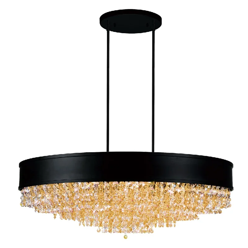 Chandeliers for High Ceilings to Fill Vertical SpaceChandeliers for High Ceilings to Fill Vertical SpaceMedina 15 Light Drum Shade Chandelier With Black Finish Chandeliers for High Ceilings to Fill Vertical SpaceChandeliers for High Ceilings to Fill Vertical SpaceMedina 15 Light Drum Shade Chandelier With Black Finish