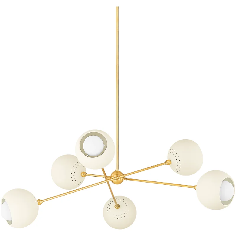 Chandeliers with Adjustable Arms for Directional LightingChandeliers with Adjustable Arms for Directional LightingSaylor 6-Light Chandelier