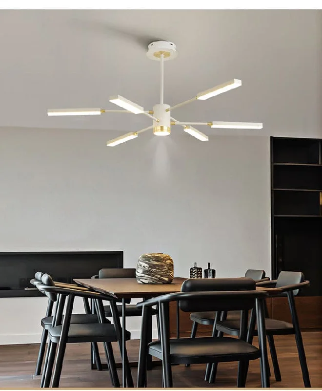 Chandeliers with Venetian Glass for a Luxurious LookChandeliers with Venetian Glass for a Luxurious LookPostmodern Chandelier Nordic Sputnik Arms