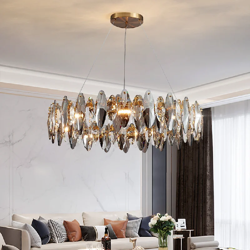 Chandeliers with Murano Glass for a High - End Artistic TouchChandeliers with Murano Glass for a High - End Artistic TouchModern Chandelier Diamond Shape Crystal Glass
