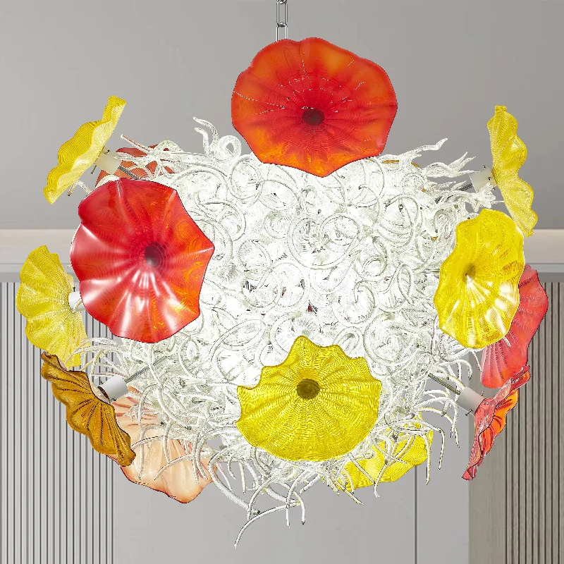 Ceiling - Mounted Chandeliers for Standard CeilingsCeiling - Mounted Chandeliers for Standard CeilingsChihuly Style Murano Glass Chandelier Tendrils And Flowers Ceiling - Mounted Chandeliers for Standard CeilingsCeiling - Mounted Chandeliers for Standard CeilingsChihuly Style Murano Glass Chandelier Tendrils And Flowers