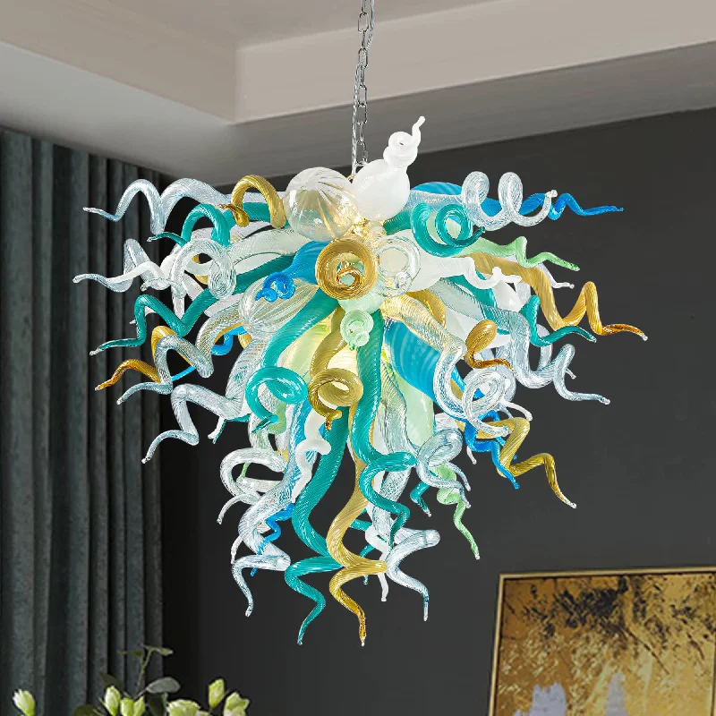 Chandeliers for Dining Rooms to Set the Mood for MealsChandeliers for Dining Rooms to Set the Mood for MealsChihuly Style Murano Glass Chandelier Colorful D30" X H26" Chandeliers for Dining Rooms to Set the Mood for MealsChandeliers for Dining Rooms to Set the Mood for MealsChihuly Style Murano Glass Chandelier Colorful D30" X H26"