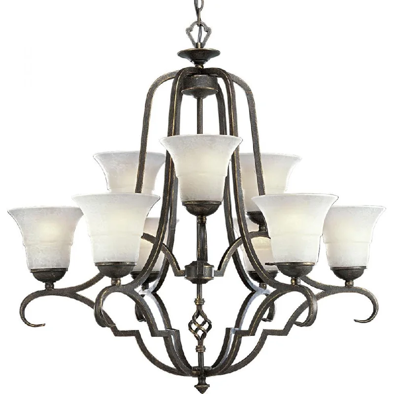 Chandeliers for Dining Rooms to Set the Mood for MealsChandeliers for Dining Rooms to Set the Mood for MealsP4061-84 - Espresso 9 Lt. Melbourne Chandelier Chandeliers for Dining Rooms to Set the Mood for MealsChandeliers for Dining Rooms to Set the Mood for MealsP4061-84 - Espresso 9 Lt. Melbourne Chandelier