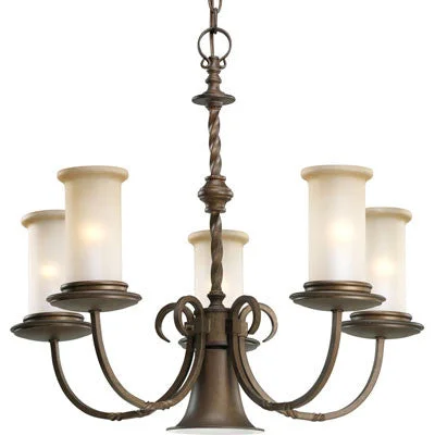 Rustic Wood Chandeliers for Country - Style HousesRustic Wood Chandeliers for Country - Style HousesP4587-102 - Roasted Java 5 Lt. Santiago Chandelier